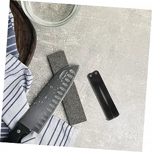 Точилка для ножів та ножиць Lurrose двостороння портативна synthetic.ua - Фото 1