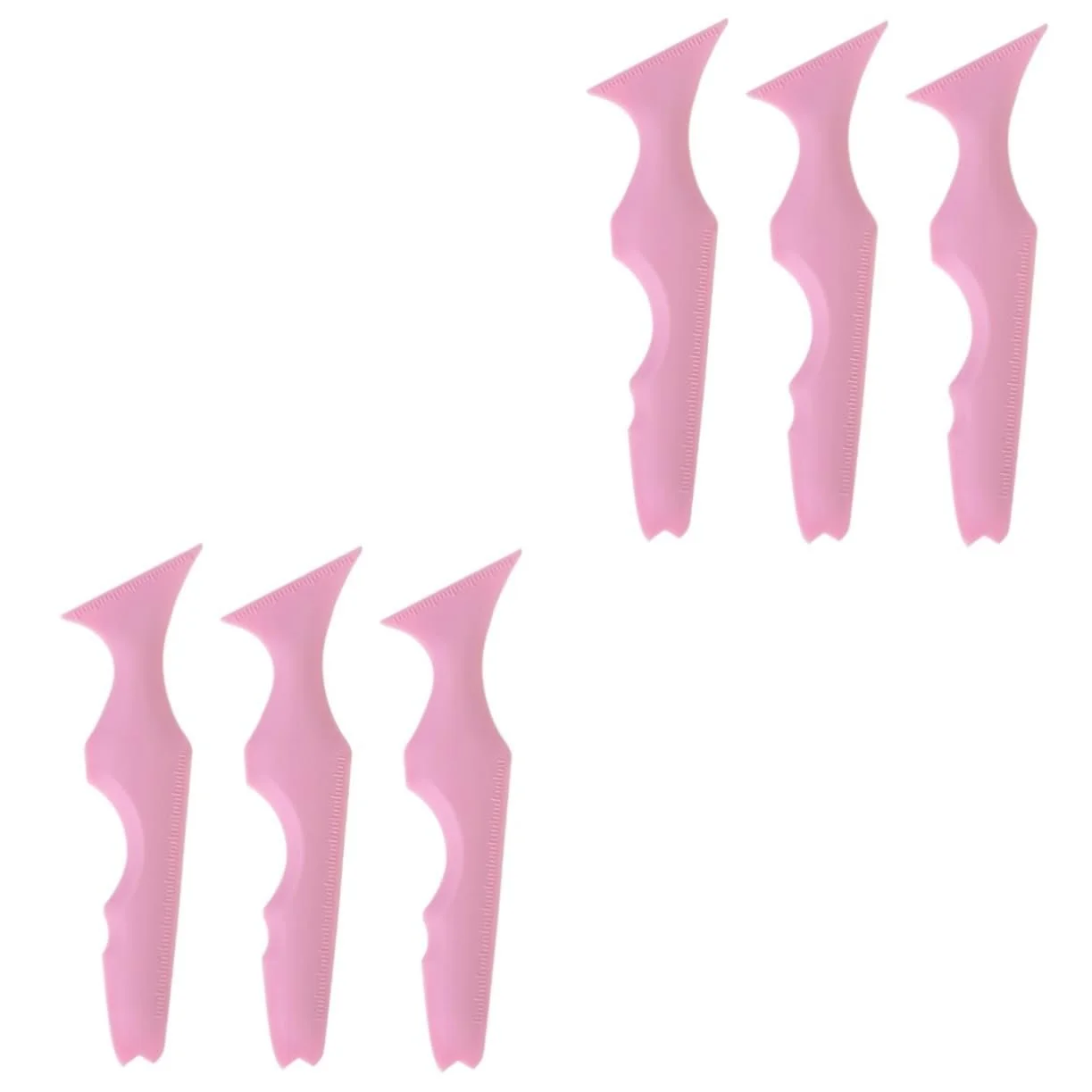 Трафарет Magiclulu Силіконовий для краси, для стрілок, силіконова форма, 6 шт, фото №1