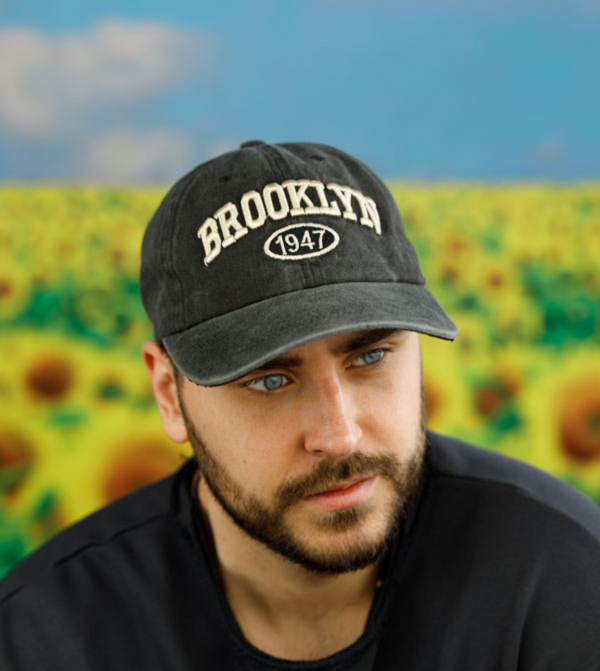 Мужская летняя бейсболка Braxton Черный, фото №1