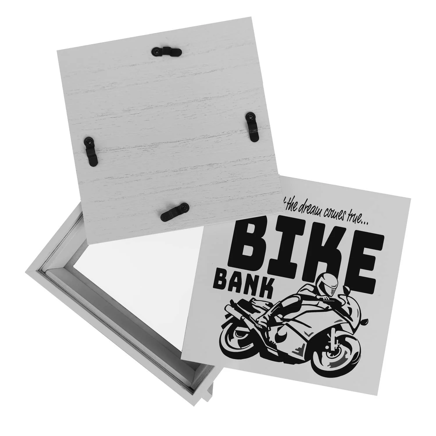 Скарбничка Дерев'яна Рамка Мотоцикл, фото №6