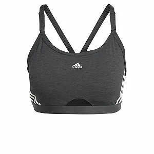 Спортивний бюстгальтер adidas Aeroreact Training Light Support з 3 смужками - Фото 1
