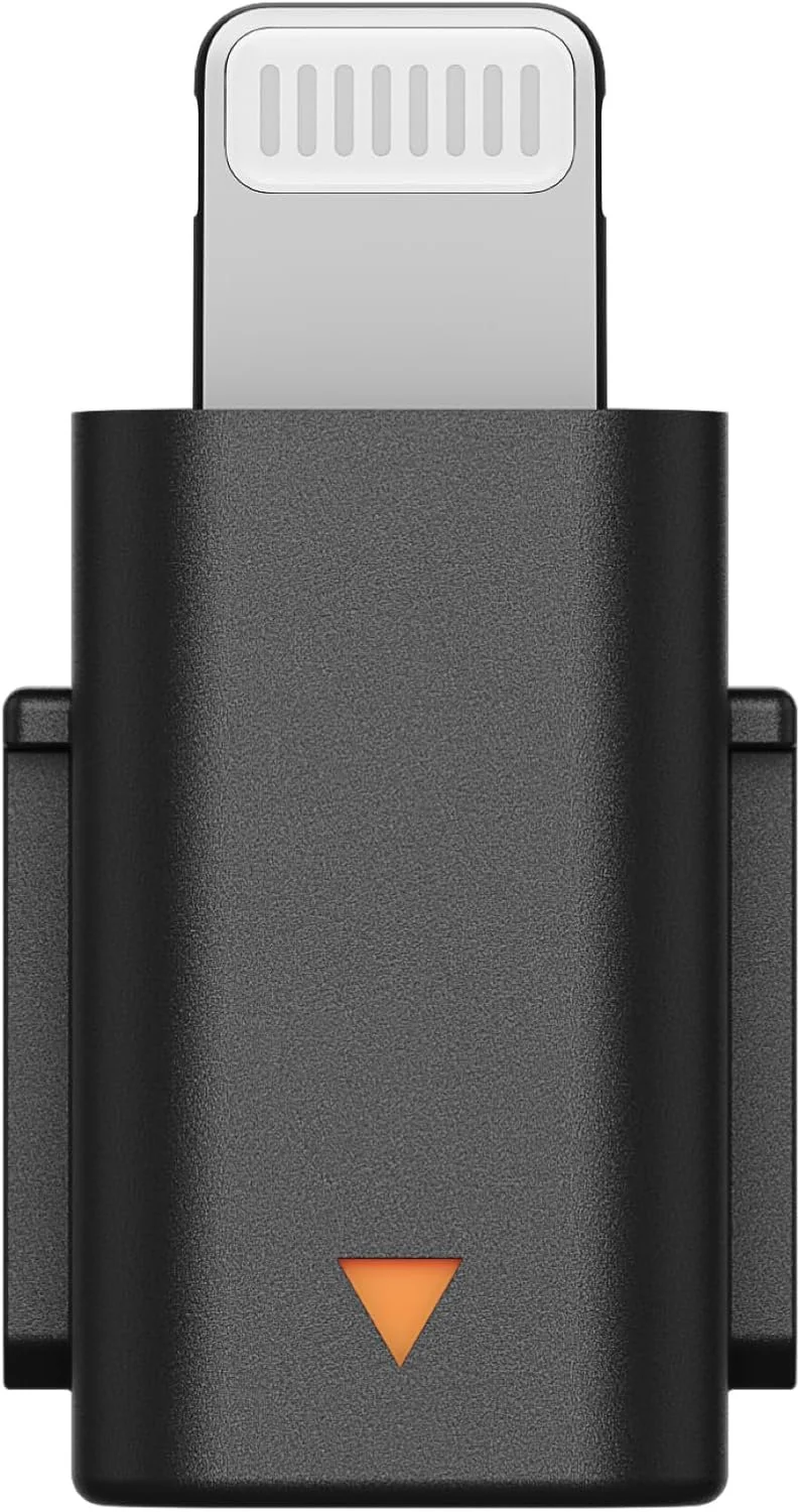 Адаптер для мобільного телефону DJI Mic Mini Lightning Чорний, фото №1 Адаптер для мобільного телефону DJI Mic Mini Lightning Чорний, фото №1