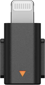 Купити Адаптер для мобільного телефону DJI Mic Mini Lightning Чорний - Фото 1 Адаптер для мобільного телефону DJI Mic Mini Lightning Чорний - Фото 1