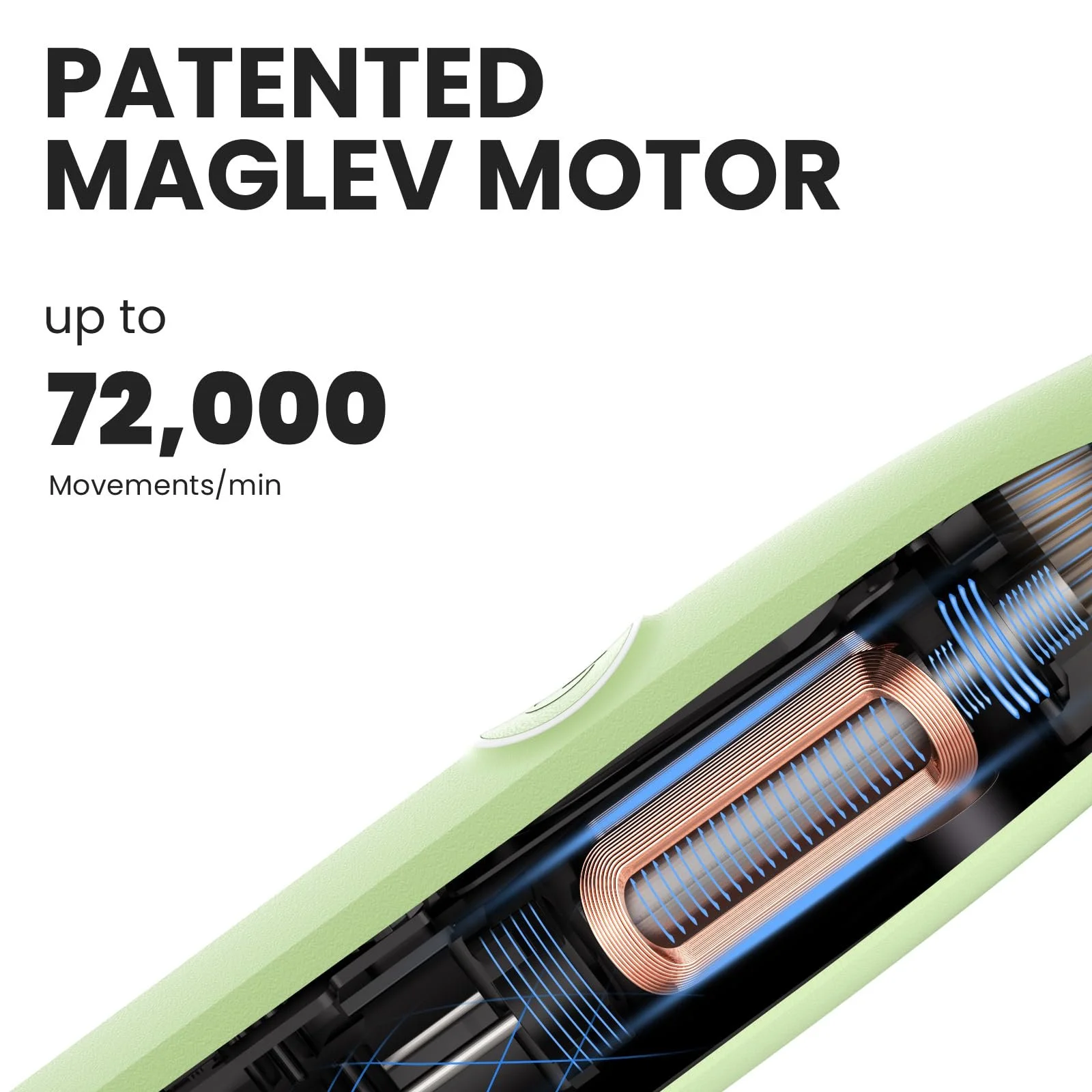 Электрическая звуковая зубная щетка Oclean Sonic 72000 движений Smart Таймер, фото №4