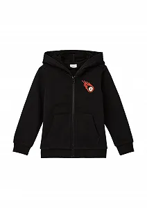 Куртка s.Oliver для мальчиков с капюшоном и принтом на спине - Фото 1