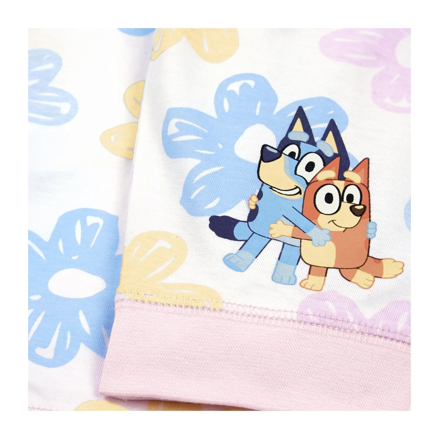 Піжама Bluey, для дівчат, комплект з піжамою Bingo, бавовняна піжама з оборками, фото №3 Піжама Bluey, для дівчат, комплект з піжамою Bingo, бавовняна піжама з оборками, фото №3