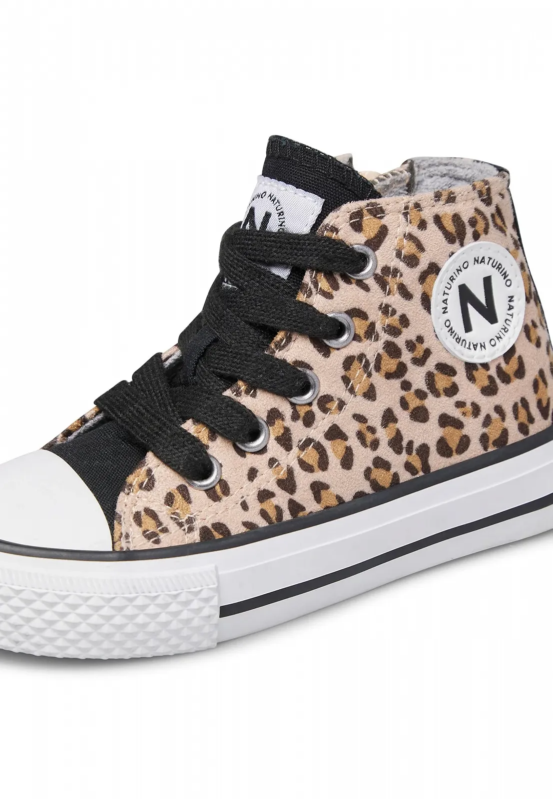 Кеды Naturino Ткань с леопардовым принтом, фото №6