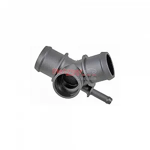 Фланець охолоджуючої рідини METZGER 4010176 для VAG, для автомобілів з кондиціонером - Фото 1