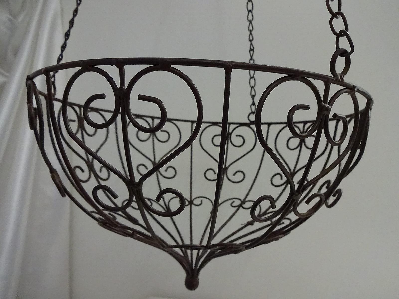 Підвісний кошик Kettecm металевий 30х20х75 см, фото №1