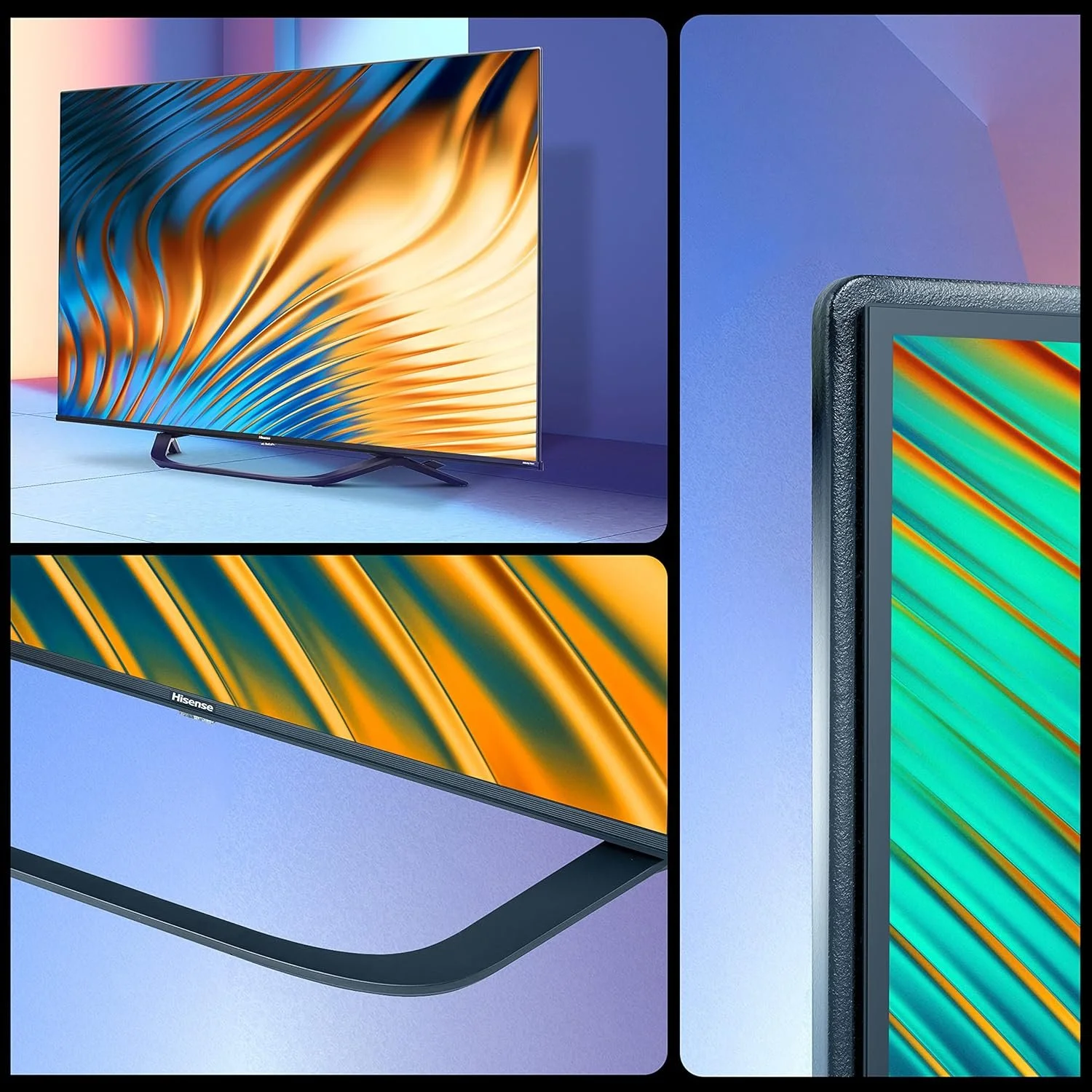 Телевізор 43" Hisense 43A67H / 4K Ultra HD / 60 Гц / VA / Smart TV / Wi-Fi / Bluetooth / T2 / Чорний, фото №11 Телевізор 43" Hisense 43A67H / 4K Ultra HD / 60 Гц / VA / Smart TV / Wi-Fi / Bluetooth / T2 / Чорний, фото №11