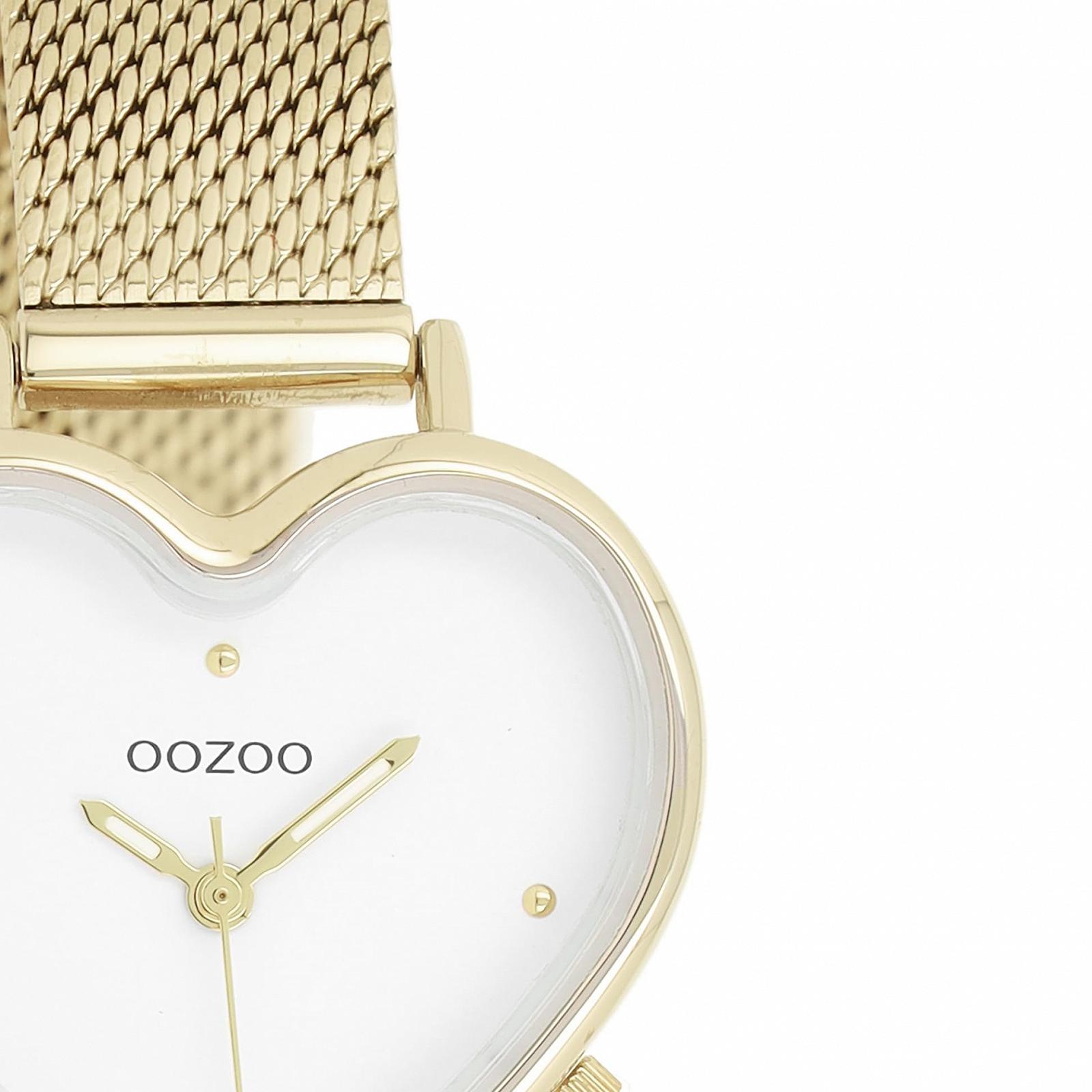 Часы Oozoo Timepieces Женские Часы из нержавеющей стали Аналоговые Сердце, фото №2