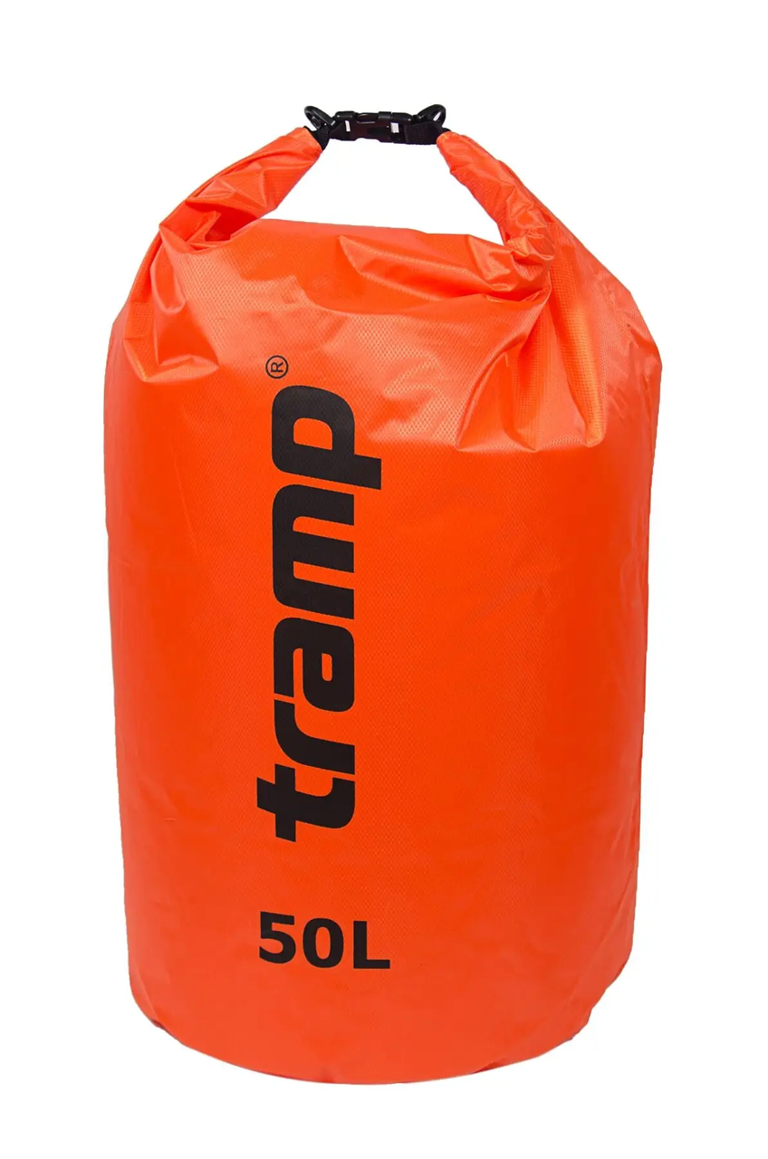 Гермомешок Tramp PVC Diamond Rip-Stop оранжевий 50л (UTRA-208-оранжевий) (TRA-208-оранжевий), фото №1