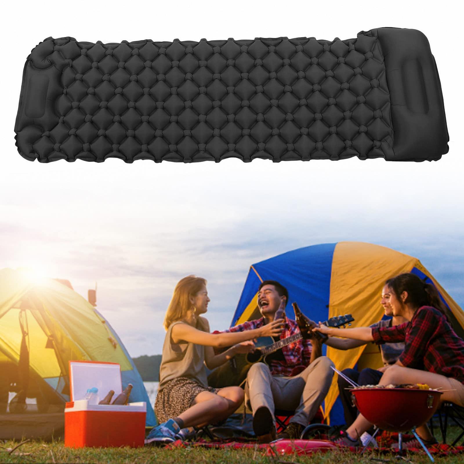 Матрац Mrisata Inflatable Sleeping Мат Mattress Ultralight Inflatable з вбудованим насосом, фото №4