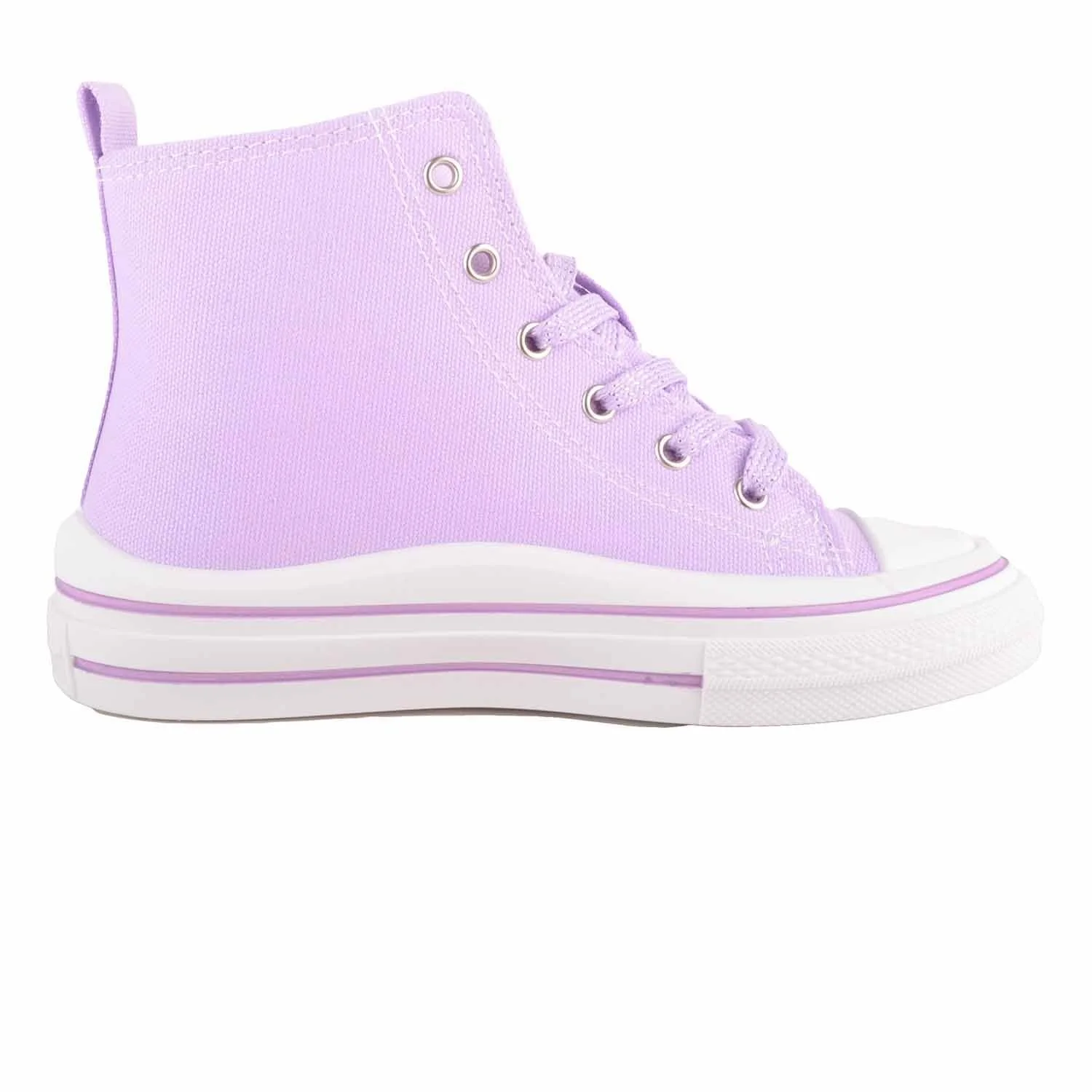 Кеди ABSOLUTE FOOTWEAR Дитячі на шнурівці Полотно Високі на платформі, фото №5