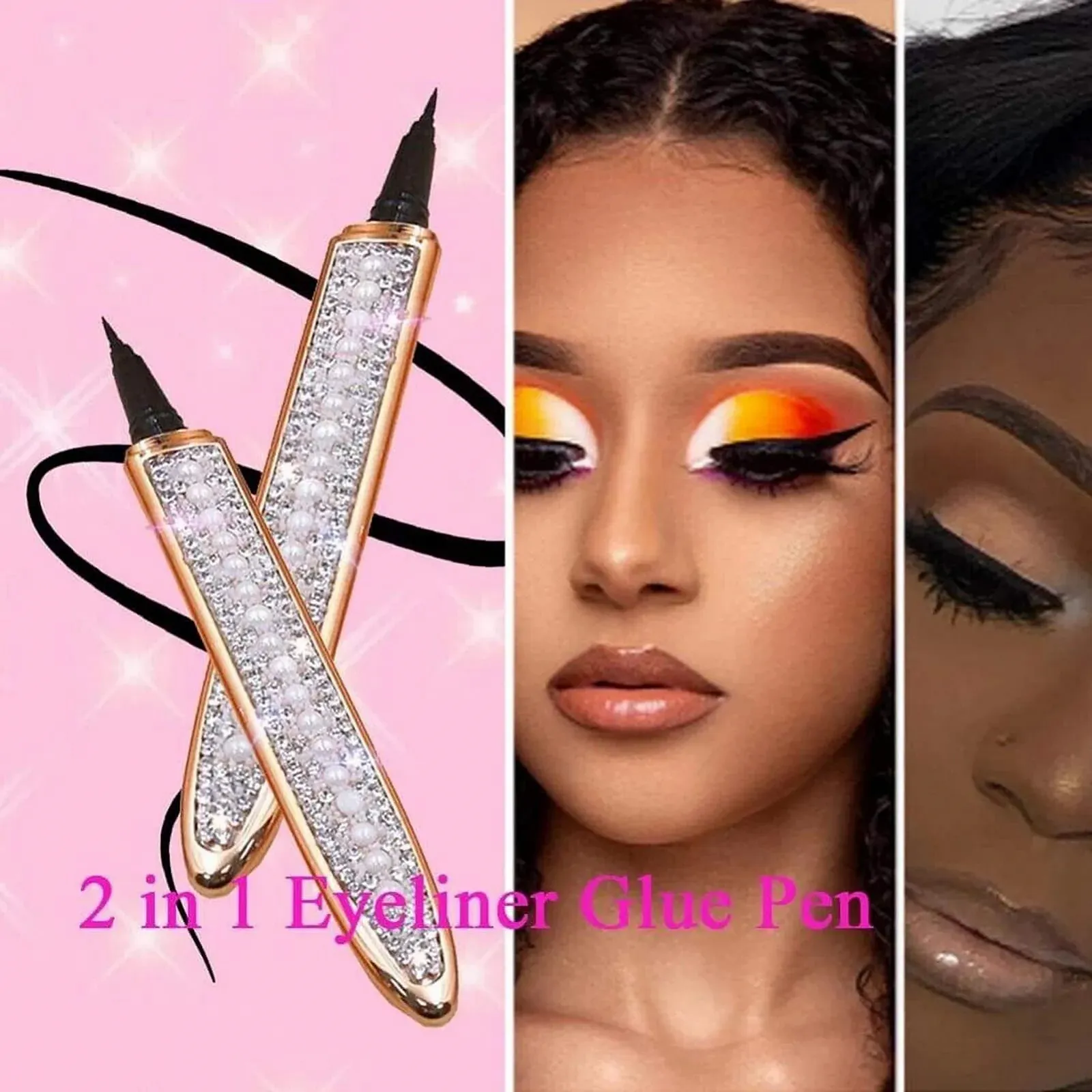 Подводка 2-в-1 Жидкая Черная, фото №6 Подводка 2-в-1 Жидкая Черная, фото №6