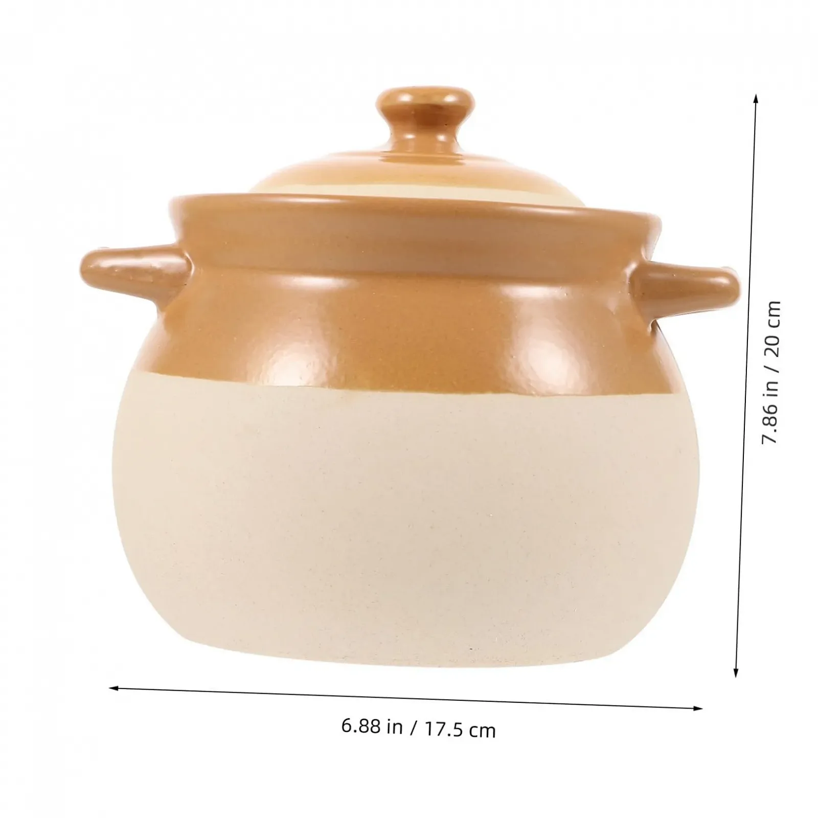 Каструля керамічна для тушкування Чорна, фото №4