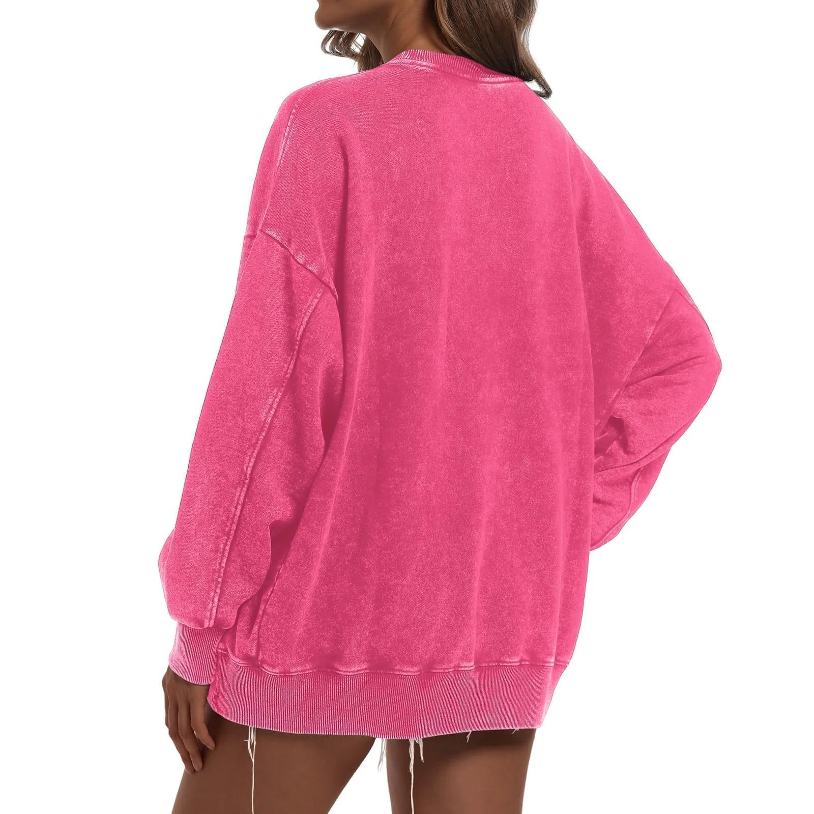 Винтажный Подростковый Свитшот для женщин, Круглый вырез, модные, цветные Худи, Комфортный Пуловер 2025, трендовый, свободный крой с рисунками, Y2K, аниме, Свитшоты с длинными рукавами, осень, Workou, милый, фото №6