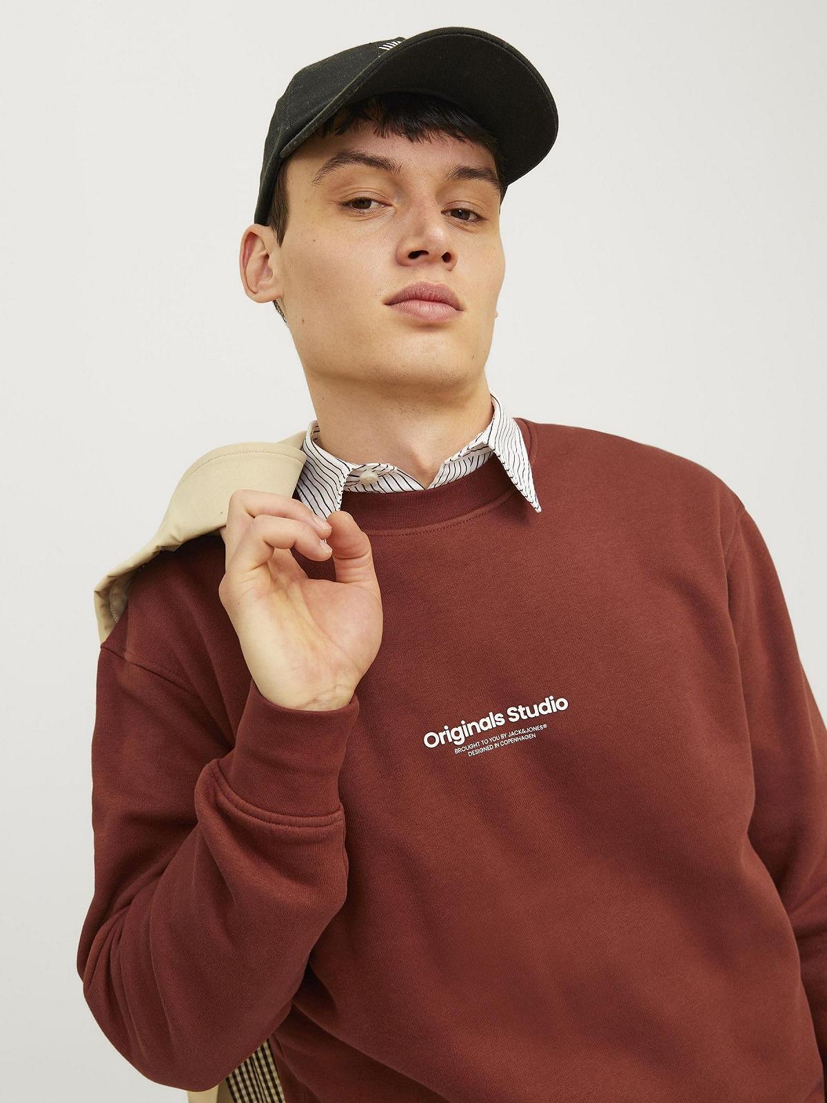 Толстовка JACK & JONES Jorvesterbro Sweat Crew Neck Noos, фото №7