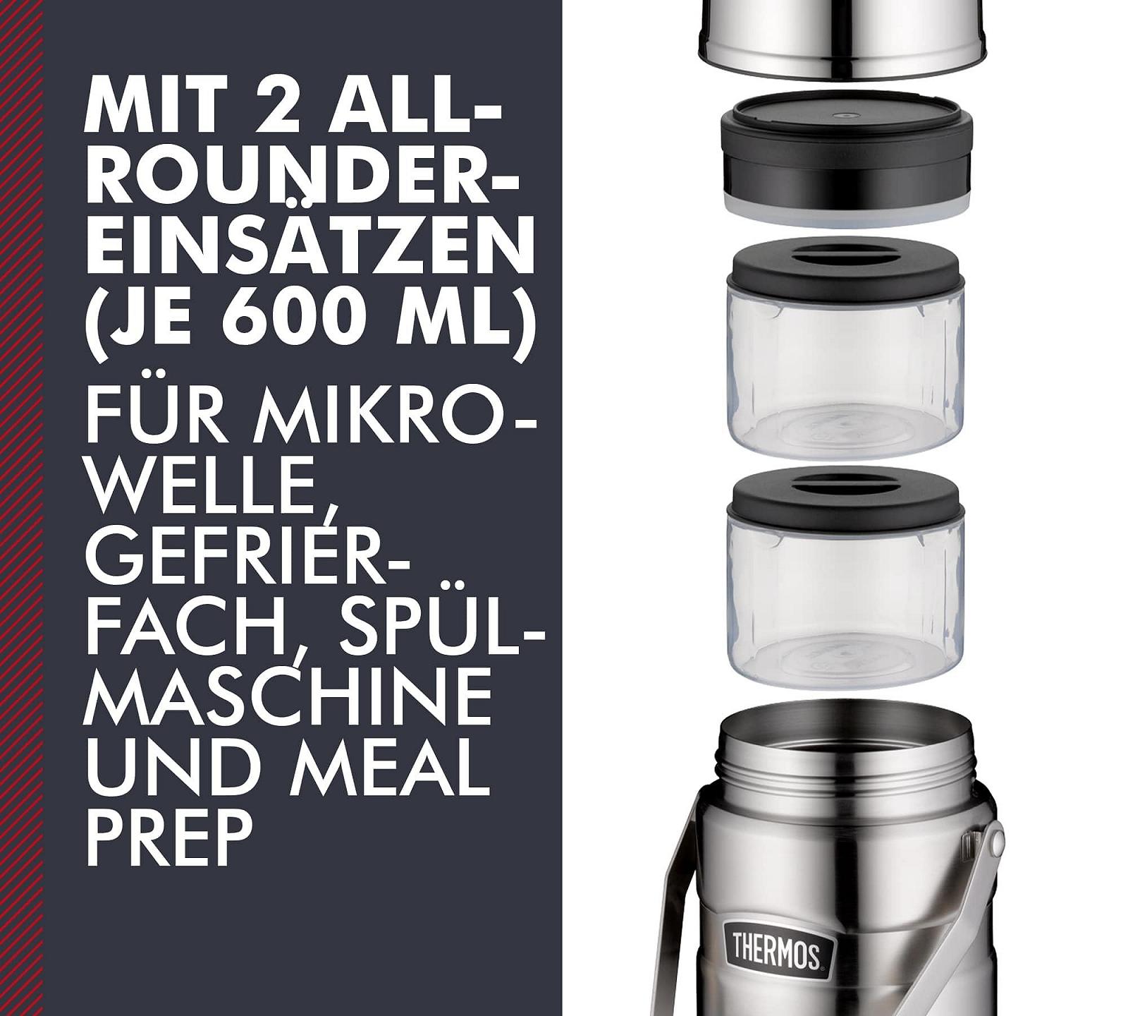 Термос для їжі Thermos STAINLESS KING 1,20 л Stainless Steel Silver, фото №2 Термос для їжі Thermos STAINLESS KING 1,20 л Stainless Steel Silver, фото №2