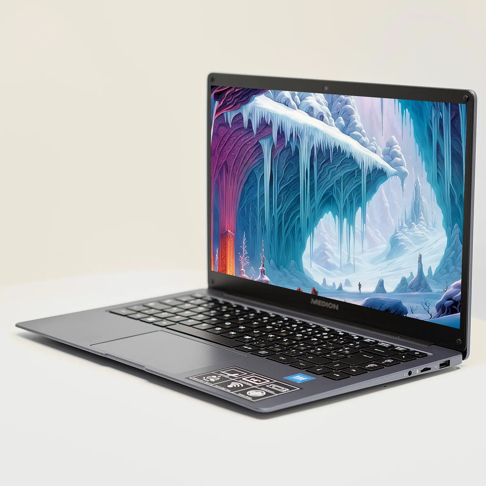 Ноутбук 14" Medion (Lenovo Group) Akoya E14223 Intel RAM 4 ГБ eMMC 128 ГБ Intel Graphics Win11 АКБ до 9 годин, фото №3