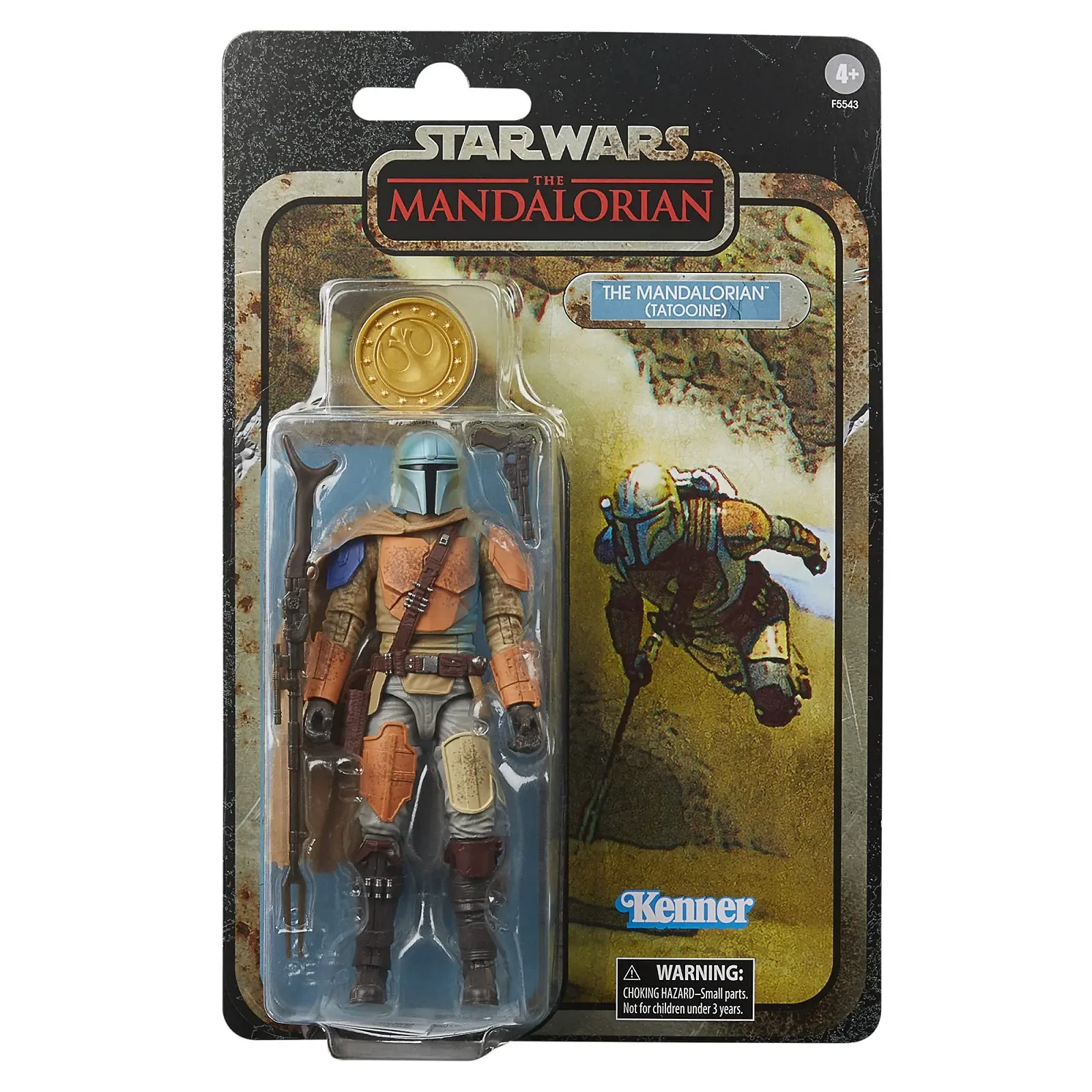 Экшн-фигурка Star Wars Black Series Credit Collection The Mandalorian (Tatooine), фото №2