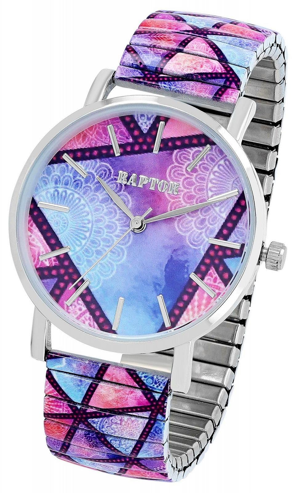 Женские часы Raptor Colourful Edition RA10205 Кварцевые Аналоговые, фиолетовый, Браслет, фото №4 Женские часы Raptor Colourful Edition RA10205 Кварцевые Аналоговые, фиолетовый, Браслет, фото №4