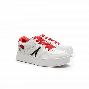 Кроссовки Lacoste L005 222 1 SMA для мужчин, кожаный верх, логотип с крокодилом synthetic.ua - Фото 1
