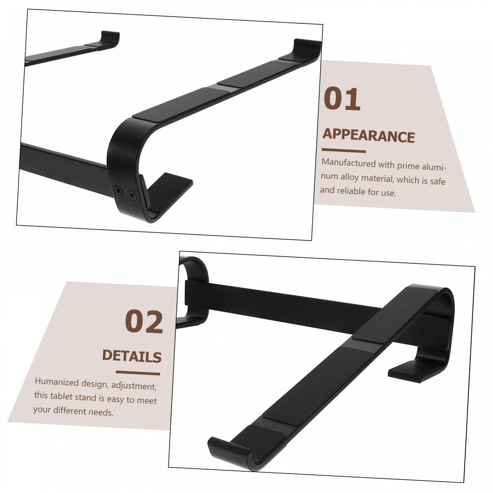 Подставка для ноутбука DOITOOL, алюминиевый сплав, настольная, прочная, противоскользящая, легкая, портативная, эргономичная, фото №6