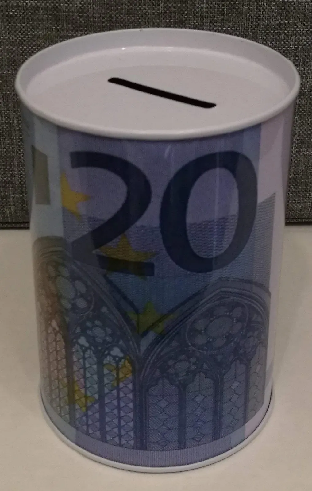 Копилки Euro Notes металлические 5 шт. Серебристый, фото №4