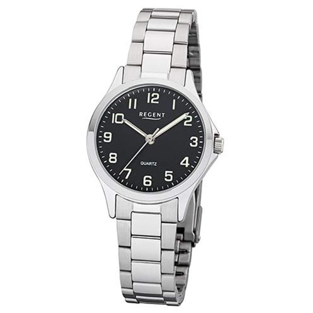 Женские аналоговые часы Regent 12220989, серебристый, браслет, фото №1 Женские аналоговые часы Regent 12220989, серебристый, браслет, фото №1