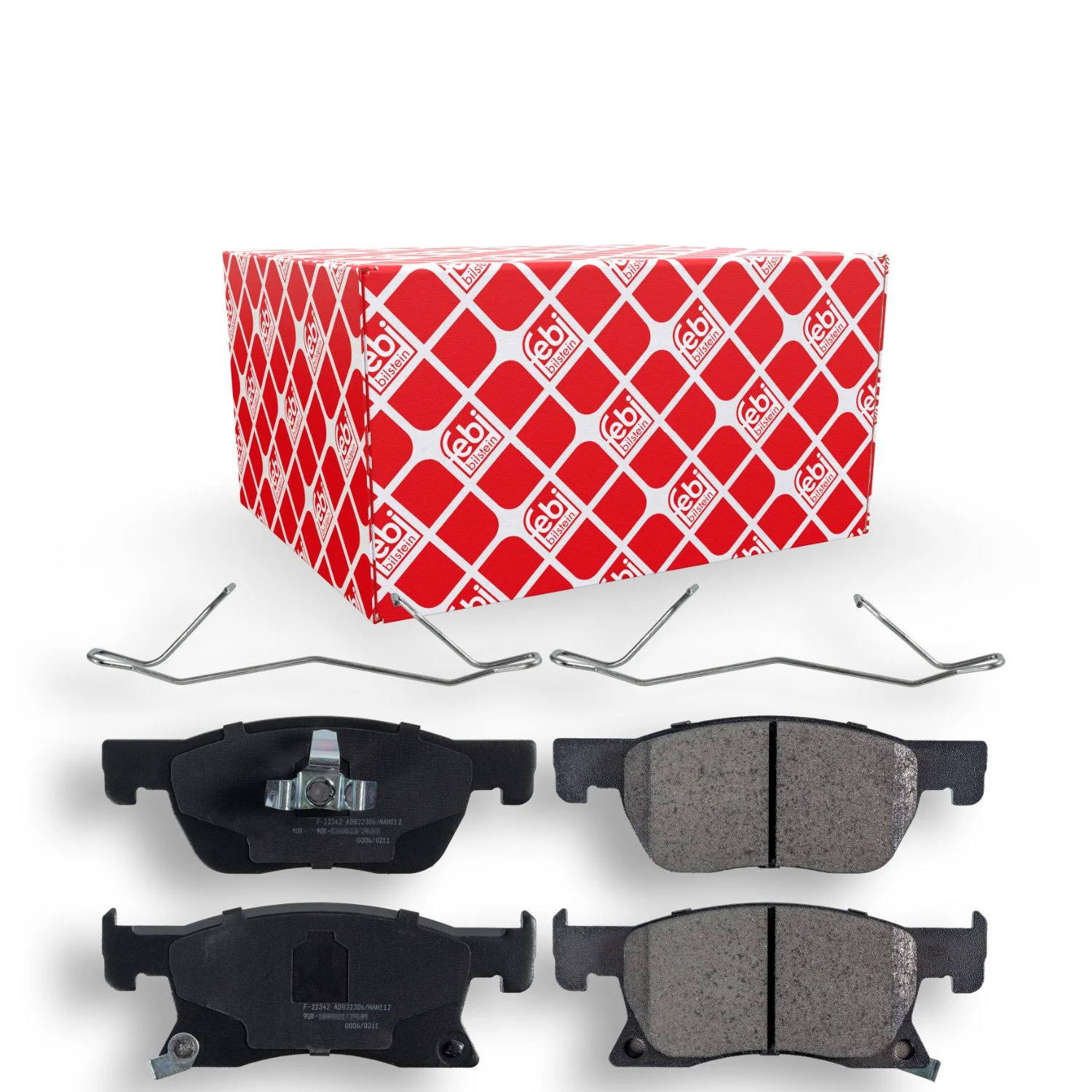 Комплект тормозных колодок FEBI BILSTEIN 116239 для OPEL VAUXHALL, фото №1 Комплект тормозных колодок FEBI BILSTEIN 116239 для OPEL VAUXHALL, фото №1