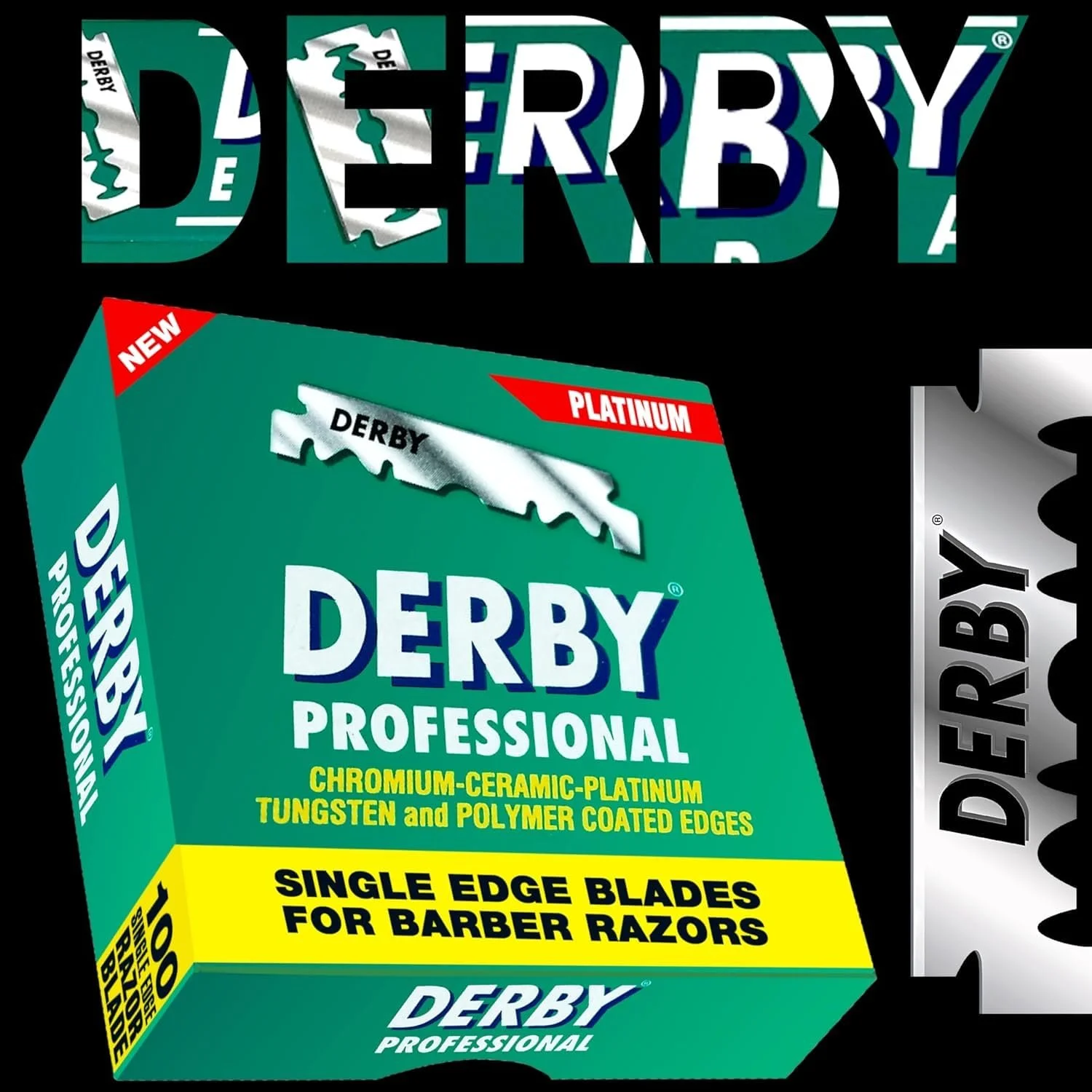 Лезвия для бритвы Shaving Factory Derby 500 шт., фото №6