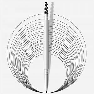 Гель для укладки бровей Водостойкий карандаш для бровей Ультратонкая механическая ручка для рисования и заполнения тонких бровей Веганская (черный, один размер) synthetic.ua - Фото 1
