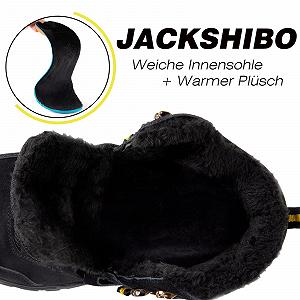 Мужские зимние ботинки JACKSHIBO - Winter Outdoor Snow Boots Черный цена на synthetic.ua - Фото 1 Мужские зимние ботинки JACKSHIBO - Winter Outdoor Snow Boots Черный synthetic.ua - Фото 1