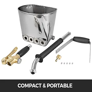 Пневматичний розпилювач для цементного розчину VEVOR 1 Срібний ціна на synthetic.ua - Фото 1 Пневматичний розпилювач для цементного розчину VEVOR 1 Срібний synthetic.ua - Фото 1