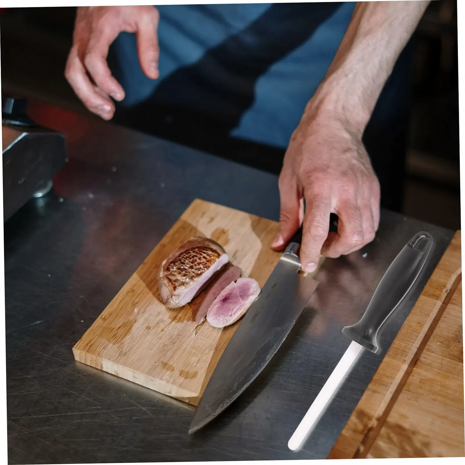 Точилка для ножей Garneck портативная эргономичная бытовая, фото №6