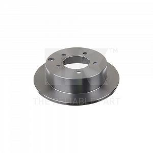 Тормозной диск NK 203058 для MITSUBISHI задняя ось synthetic.ua - Фото 1