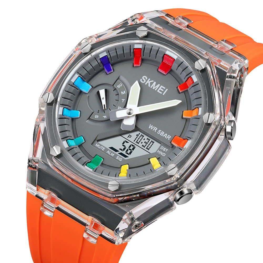 Годинник Skmei 2100OG Orange SALE, фото №3