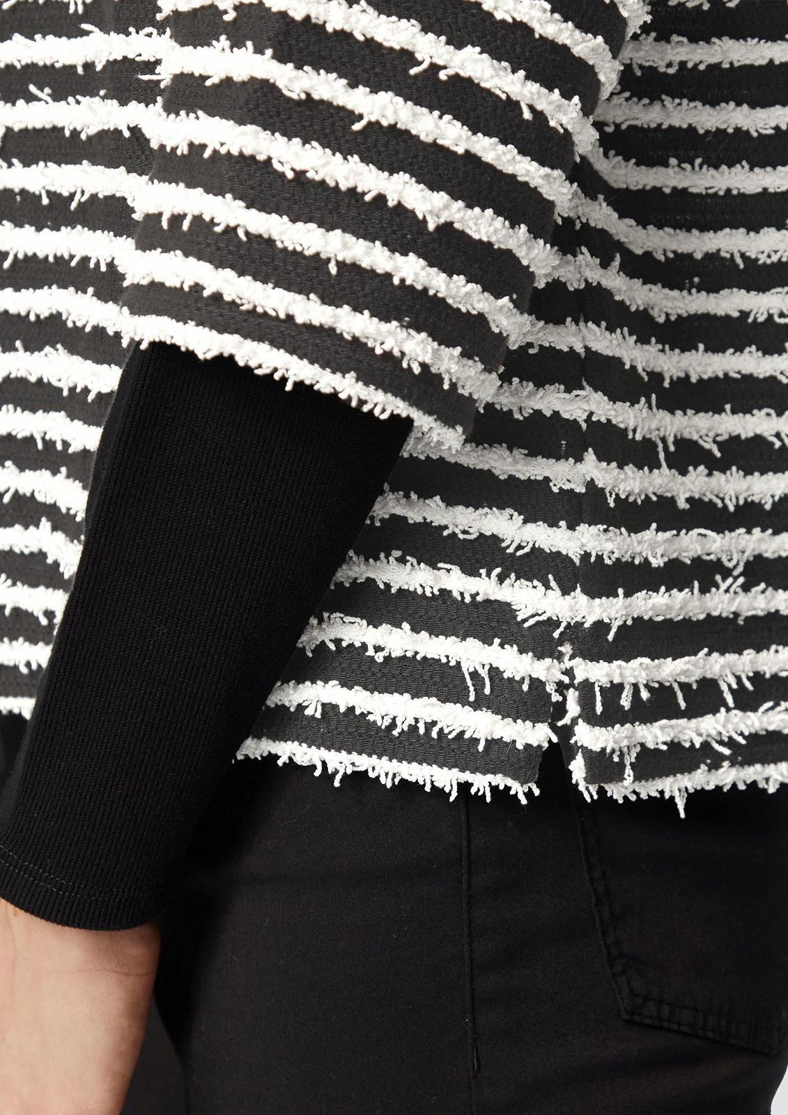 Толстовка s.Oliver BLACK LABEL Текстурированная полоска, фото №3 Толстовка s.Oliver BLACK LABEL Текстурированная полоска, фото №3