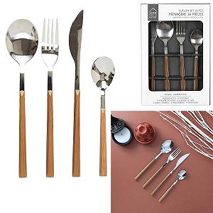 Набір столових приборів Home Deco Factory KA5991, 16 предметів ціна на synthetic.ua - Фото 1 Набір столових приборів Home Deco Factory KA5991, 16 предметів synthetic.ua - Фото 1