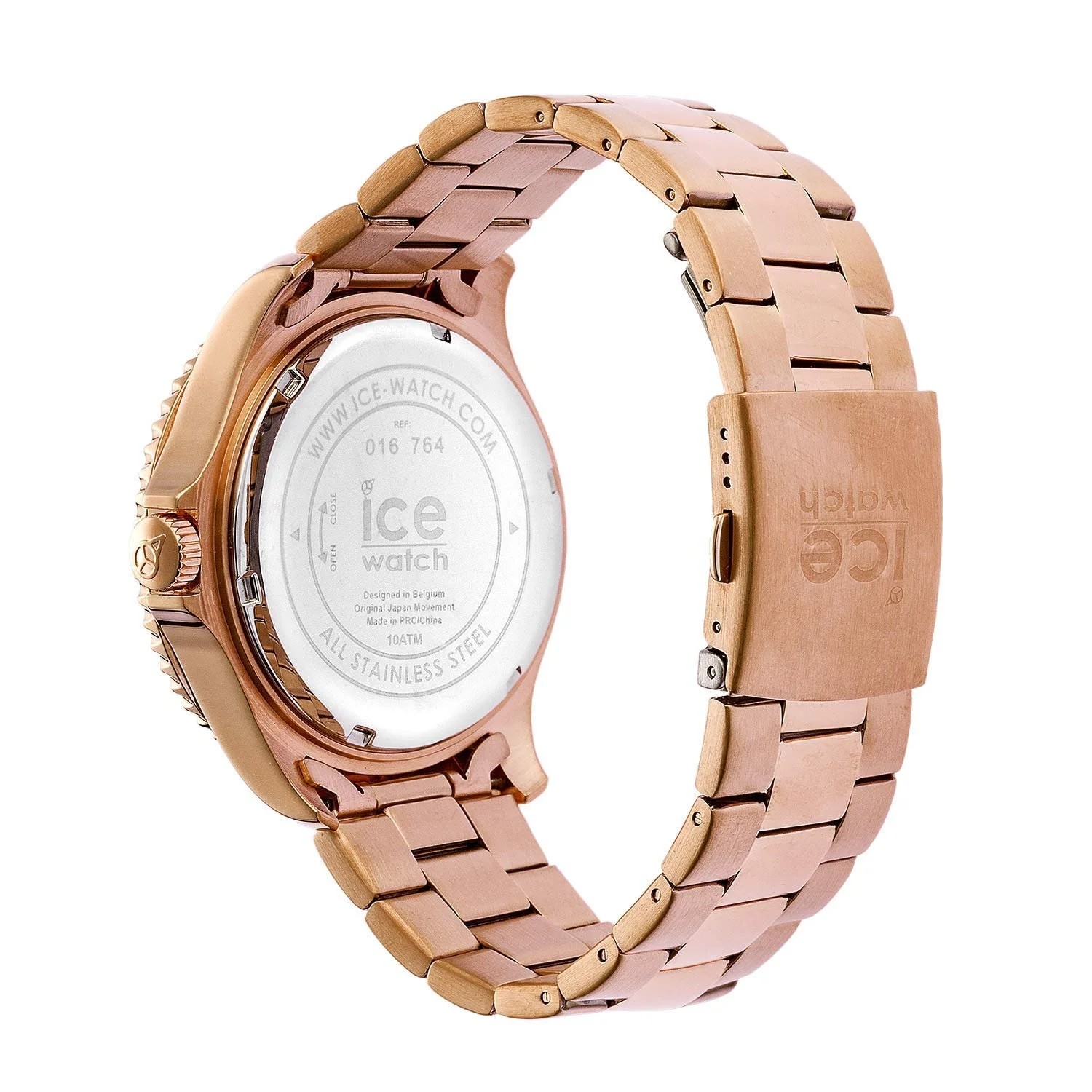 Годинник Ice-Watch ICE Steel Rose Gold Золотий рожевий Чоловічий з металевим ремінцем 016764 (Large), фото №4 Годинник Ice-Watch ICE Steel Rose Gold Золотий рожевий Чоловічий з металевим ремінцем 016764 (Large), фото №4