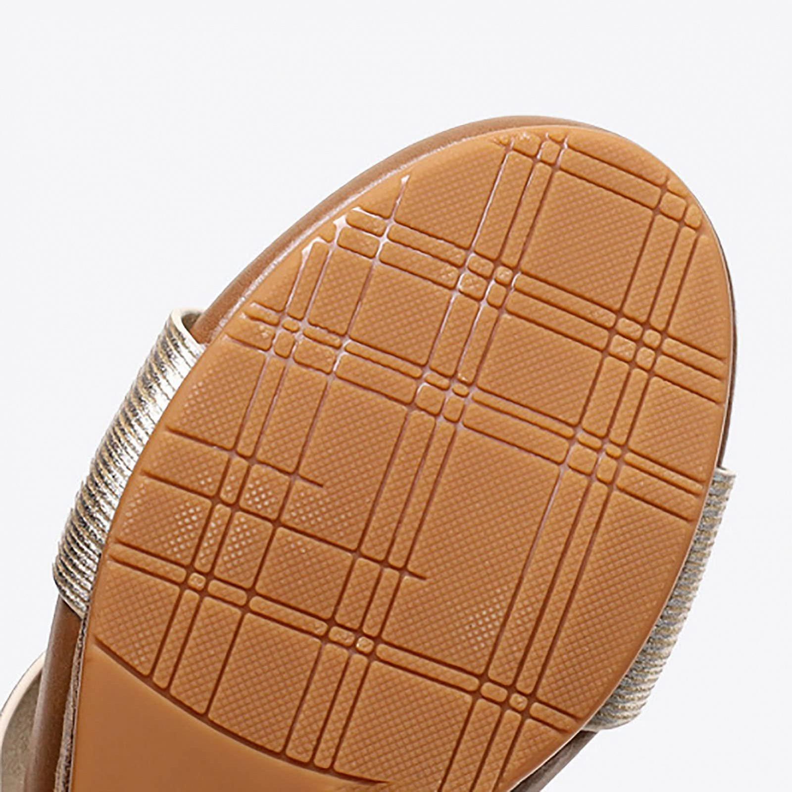 Шлепанцы Женские Толстая Подошва, фото №6