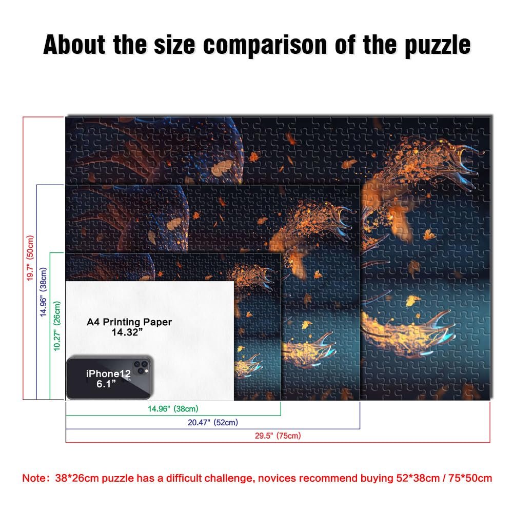 Пазл Magic Butterfly Deer Dream 1000 деталей картонный 26 x 38 см, фото №3