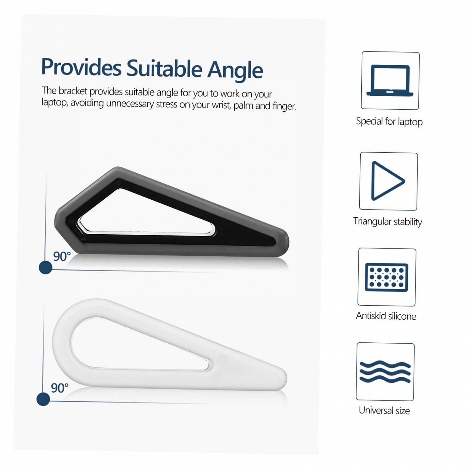 Підставка для ноутбука VANZACK Регульована 4 шт. з протиковзкою основою та вентиляцією Ергономічна, фото №9 Підставка для ноутбука VANZACK Регульована 4 шт. з протиковзкою основою та вентиляцією Ергономічна, фото №9
