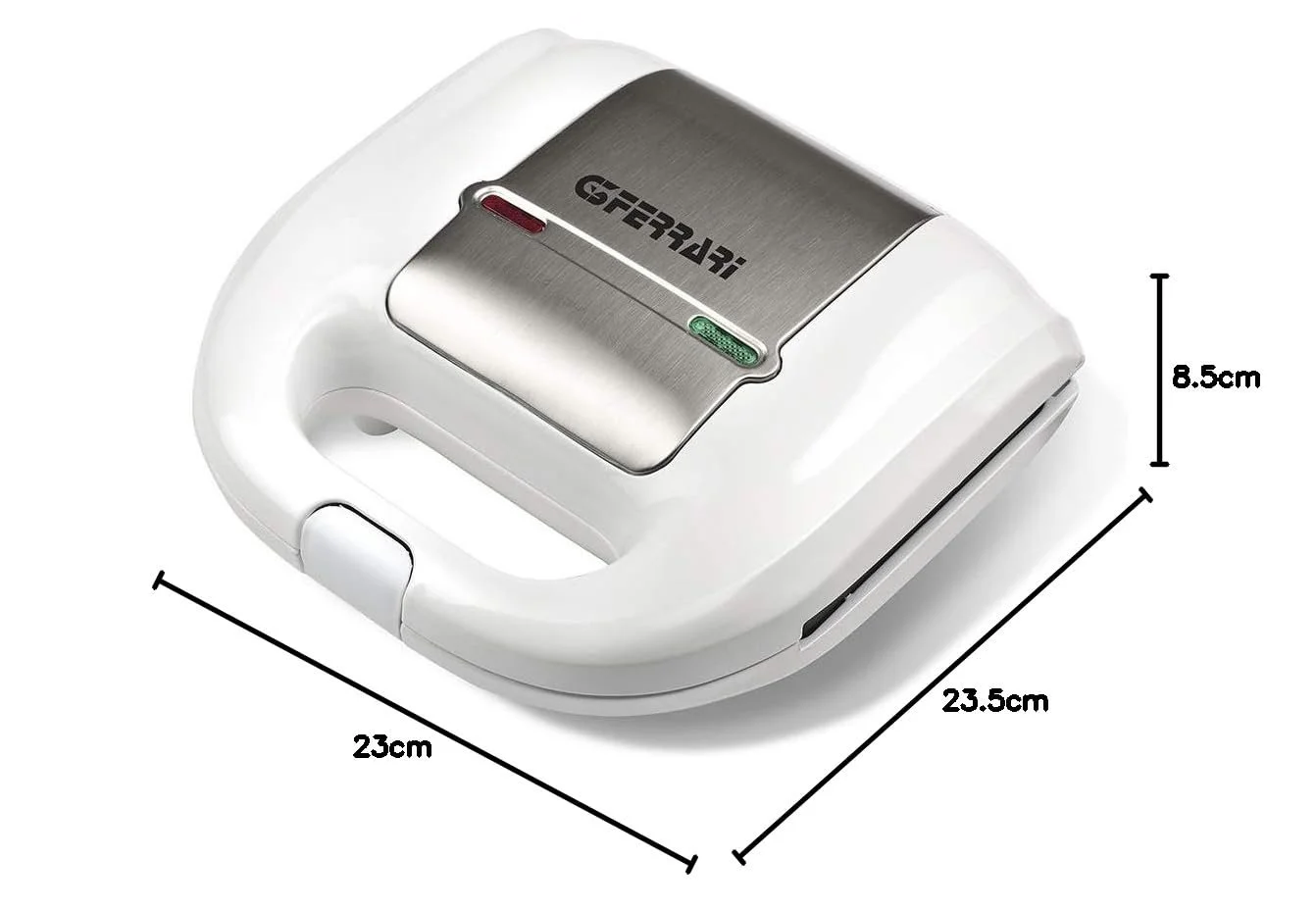 Тостер G3 Ferrari Mytoast G10115 750 Вт, антипригарні пластини, білий, фото №10