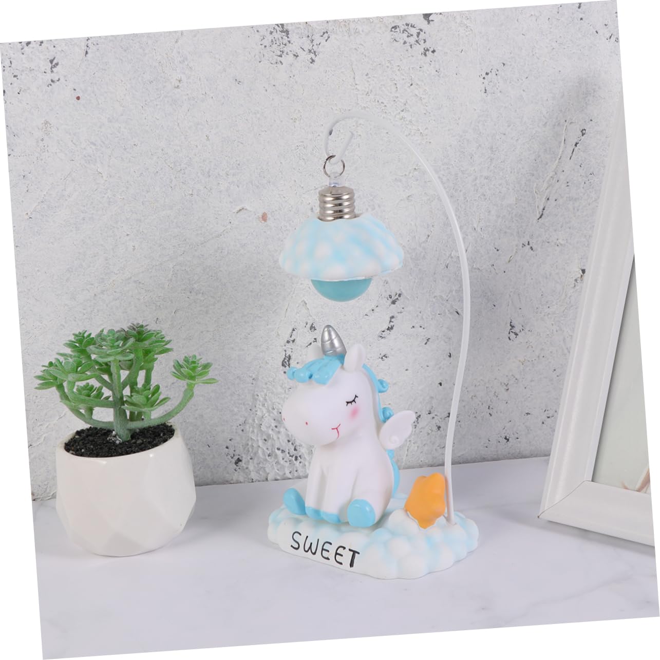 Светильник Housoutil Настольный Ночничок Декоративный Светильник Декоративный Ночник Сердце Девочки Детский Авто Зарядка, фото №7