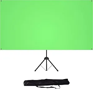 Зелений екран NEUE DAWN Chromakey 80" 183 x 106 см зі штативом Зелений - Фото 1