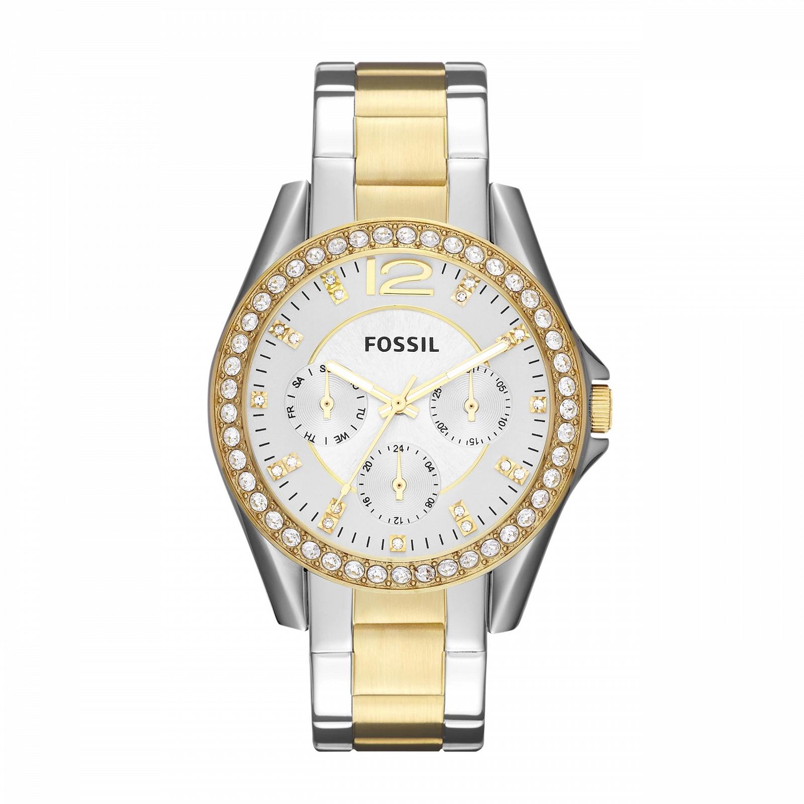 Жіночий годинник Quartz Fossil ES3204 Металевий ремінець, фото №1