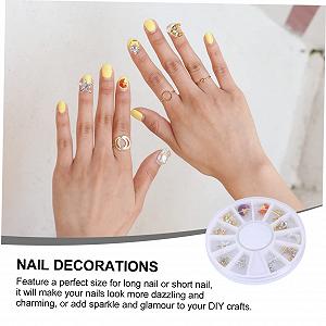 Стрази для нігтів Healeved . Кришталеві декоративні наклейки synthetic.ua - Фото 1