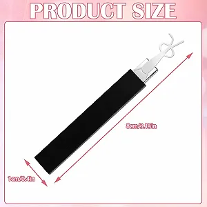 Nail Art Magnet Square Black Rabbit Shape Heart Shape synthetic.ua - Фото 1